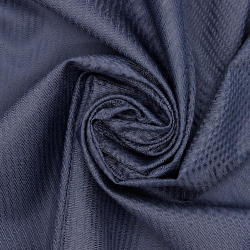 Pocket lining fabric - navy blue