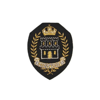 Coat of arms patch to sew