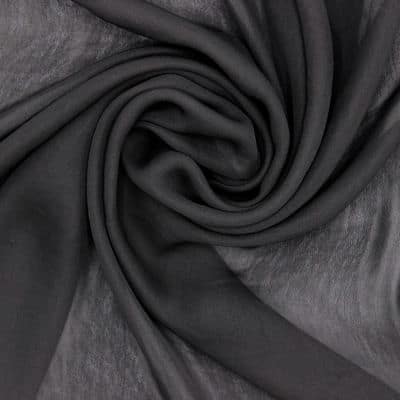 Polyester sluier - zwart 