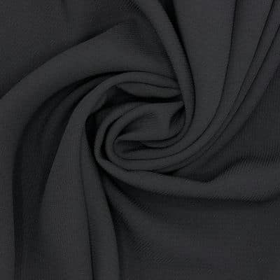 Tissu polyester - noir
