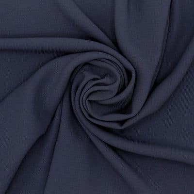 Polyester fabric - navy blue
