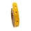 Miyako leather strap for tote bag - curry yellow