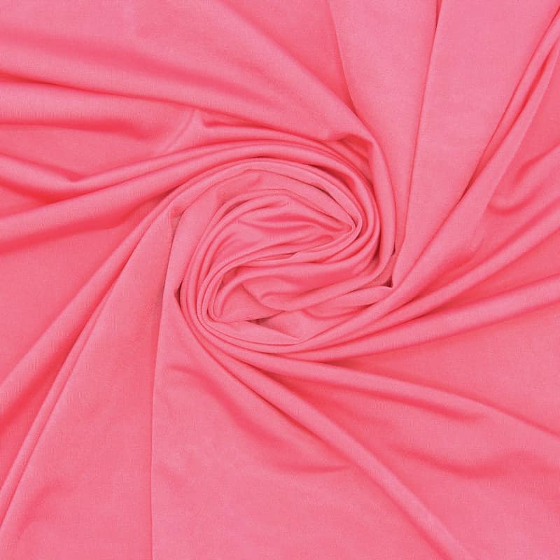 Tissu lycra - rose