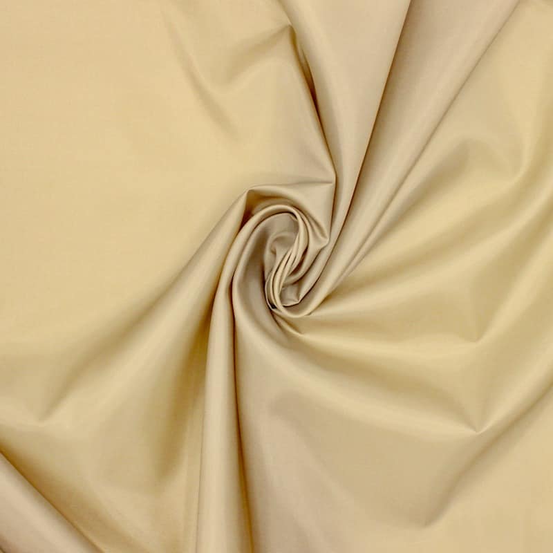 Tissu doublure polyester - beige