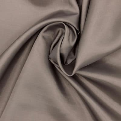 Tissu doublure polyester - brun