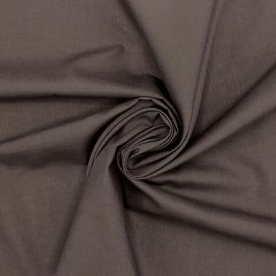 Doublure poche polyester et coton - brun