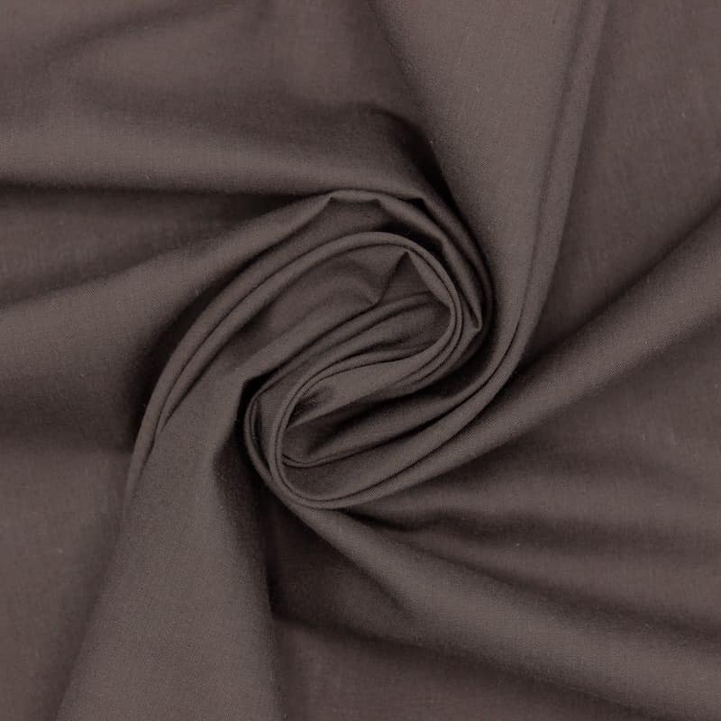 Voeringstof voor zakken in polyester & katoen - bruin