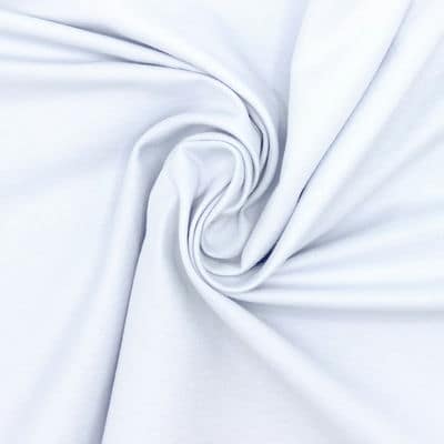 Tissu coton extensible - ciel