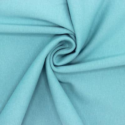 Tubular cuffing fabric - ice blue