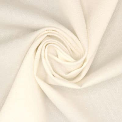 Polyester cotton - white 