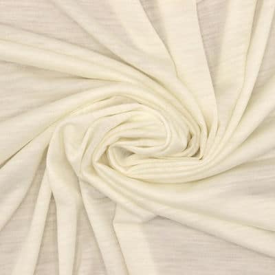 Tissu jersey - blanc