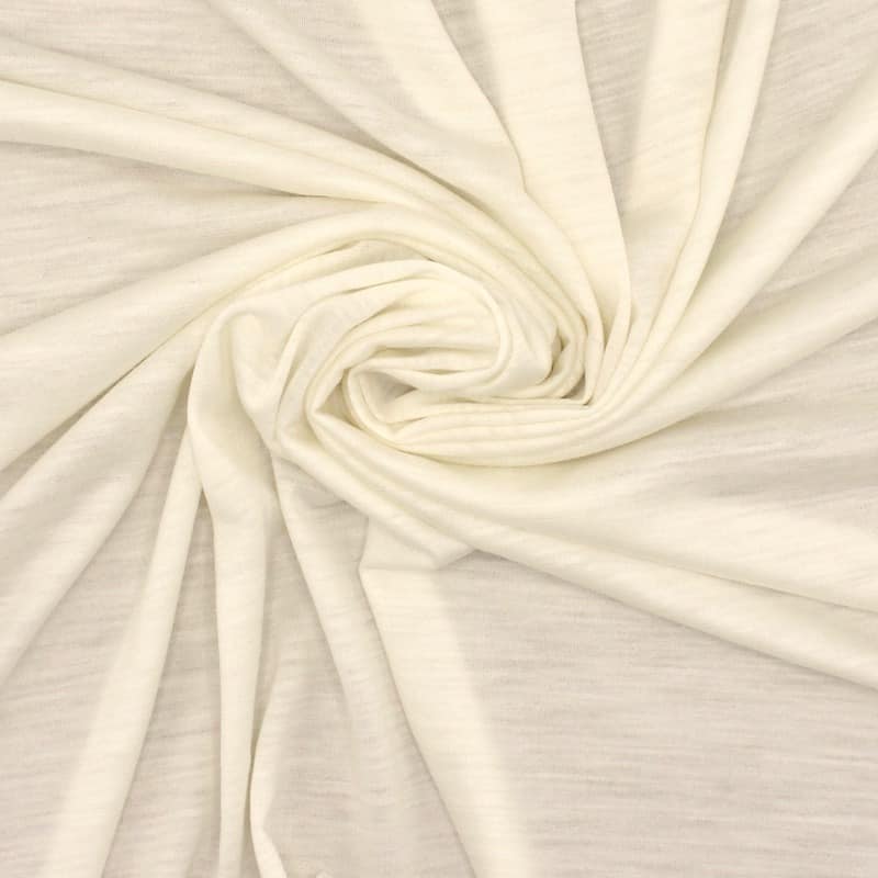 Jersey fabric - white