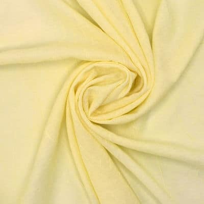 Crumpled cotton veil - yellow