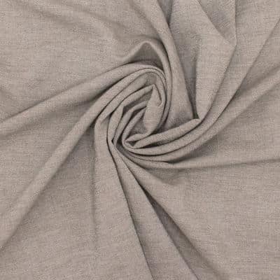 Stof in 100% viscose - taupe