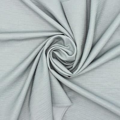 Fabric in viscose and polyester - grey 