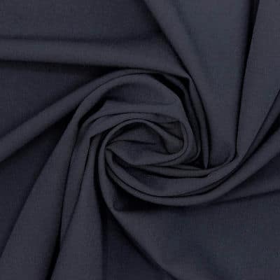 Twill polyester extensible - bleu nuit 