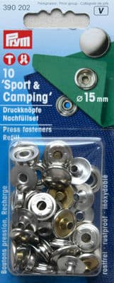 Drukknopen Sport & Camping 15mm Prym