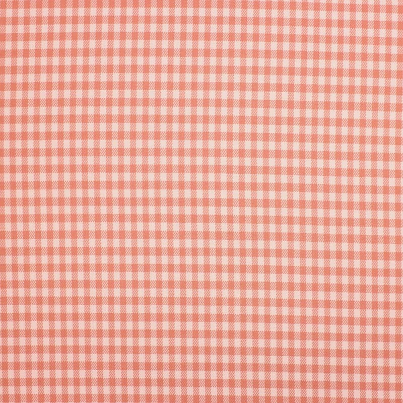 Checkered extensible fabric - salmon 