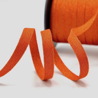 Lurex fantasy ribbon - orange