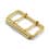 Metal buckle belt  - gold