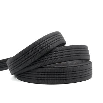 Polyester belt strap - black