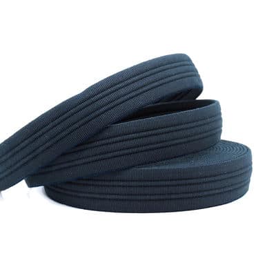 Polyester belt strap - navy blue
