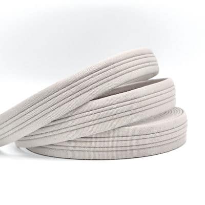 Sangle ceinture polyester gris moyen
