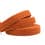 Polyester belt strap - rust-colored