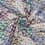 Tissu voile polyester lurex - multicolore