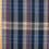 Checkered jacquard fabric - blue 