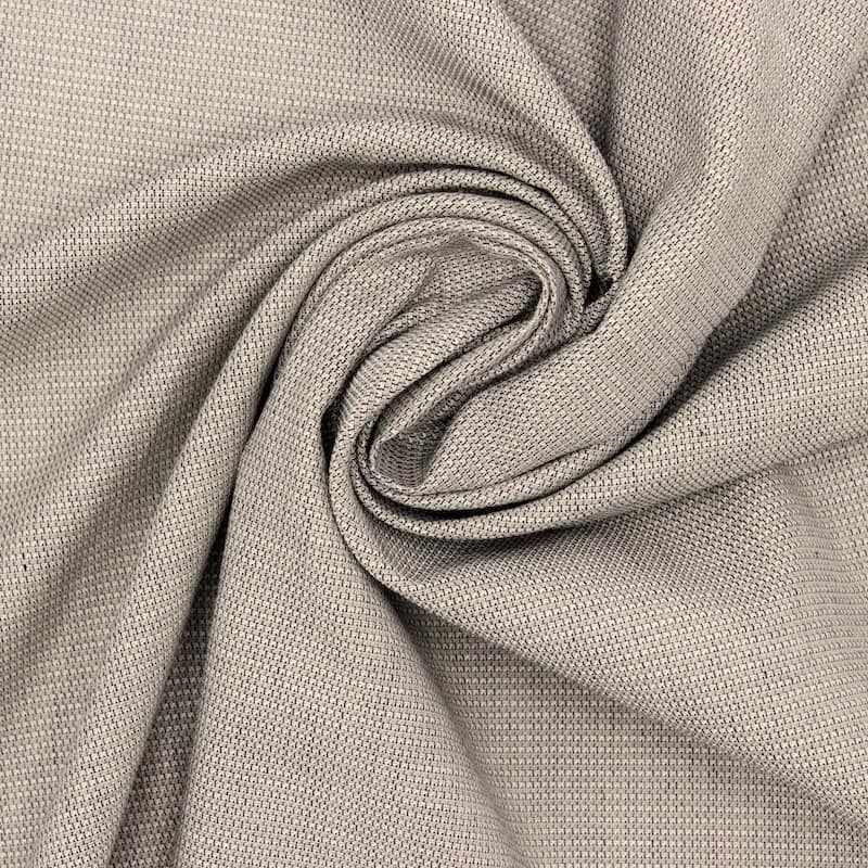Jacquard cotton fabric - greige