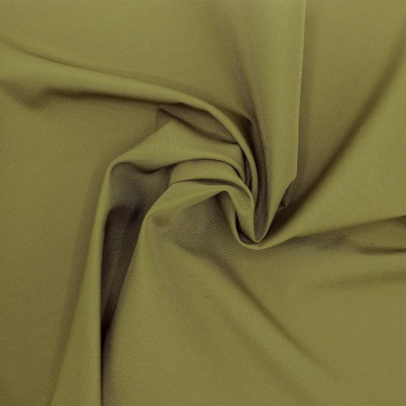 Plain outdoor fabric - olive green