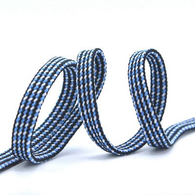 Braided cord 8mm - blue