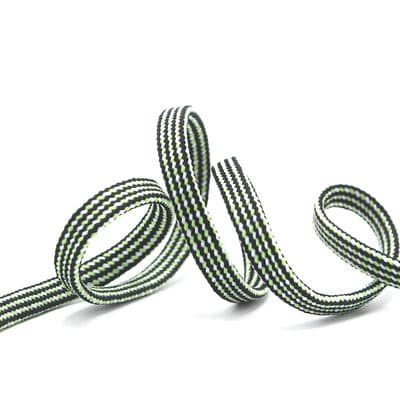 Braided cord 8mm - anise green