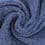 Gebreide stof met stippen en aspect van wol - blauw