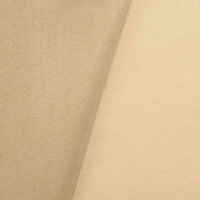 Double-sided suede fabric - beige 