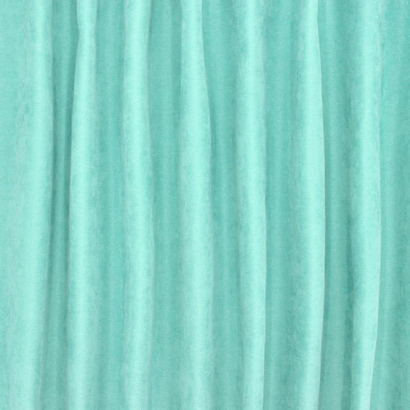 Plain upholstery fabric - aqua
