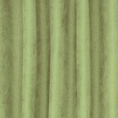 Plain upholstery fabric - olive green