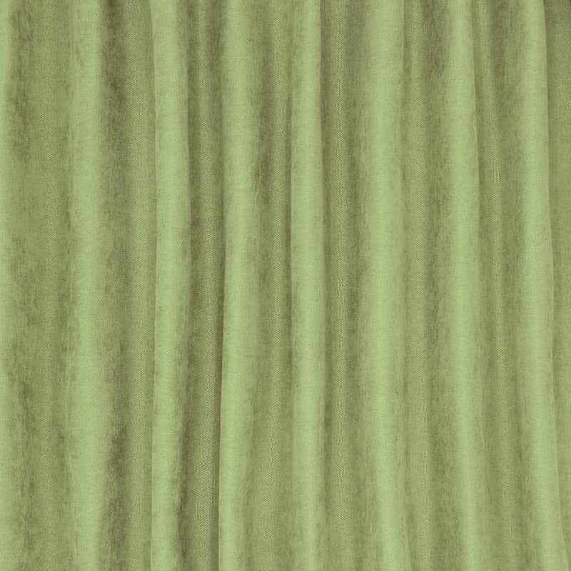 Plain upholstery fabric - olive green
