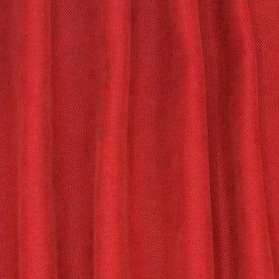 Plain upholstery fabric - red 