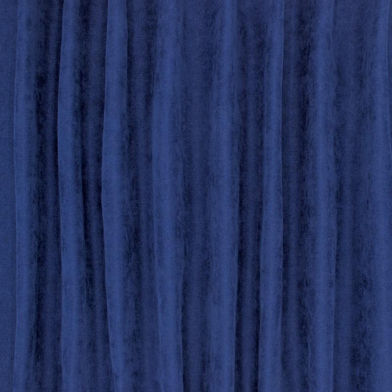 Effen meubelstof - marineblauw