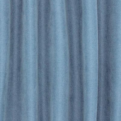 Plain upholstery fabric - blue