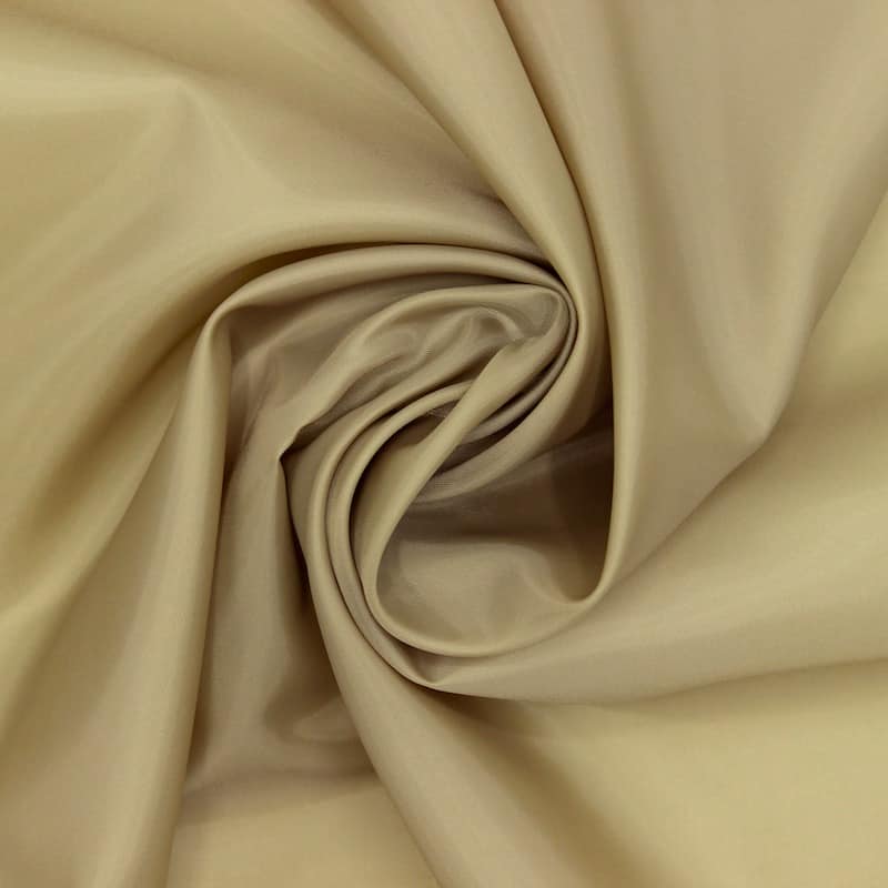 Coupon van 3m Klassieke voering in polyester - beige