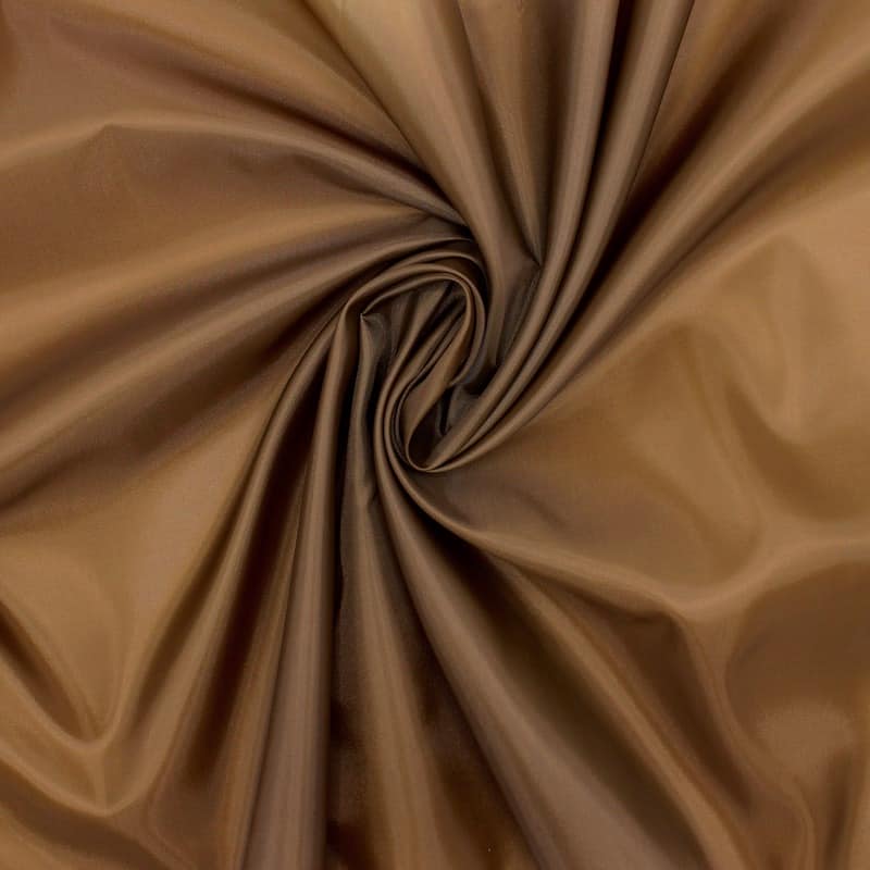 Doublure classique polyester brune