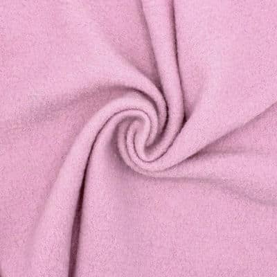 Tissu 100% laine - rose