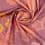 Tissu satin coton floral - rose balai/saumon