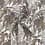 Katoen popeline met savanne motief - bruin