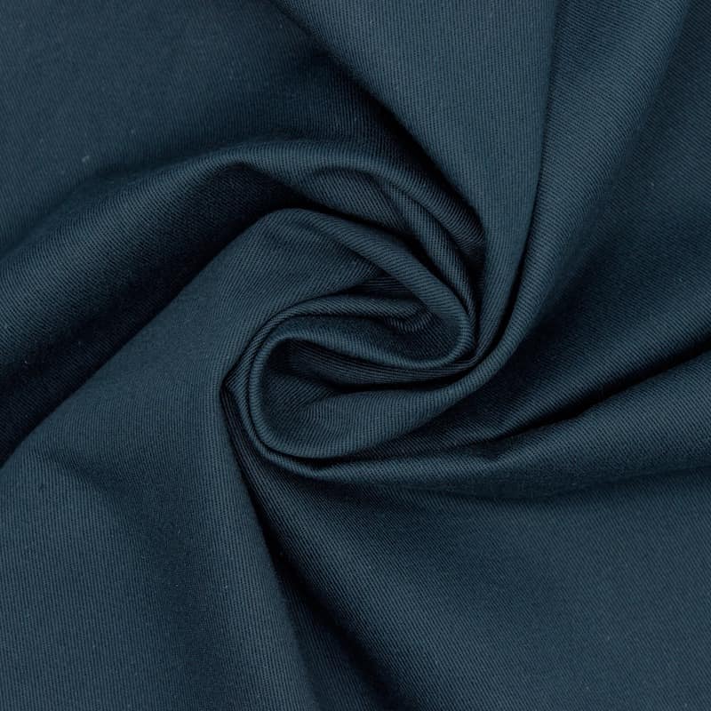 100% cotton with twill weave - navy blue