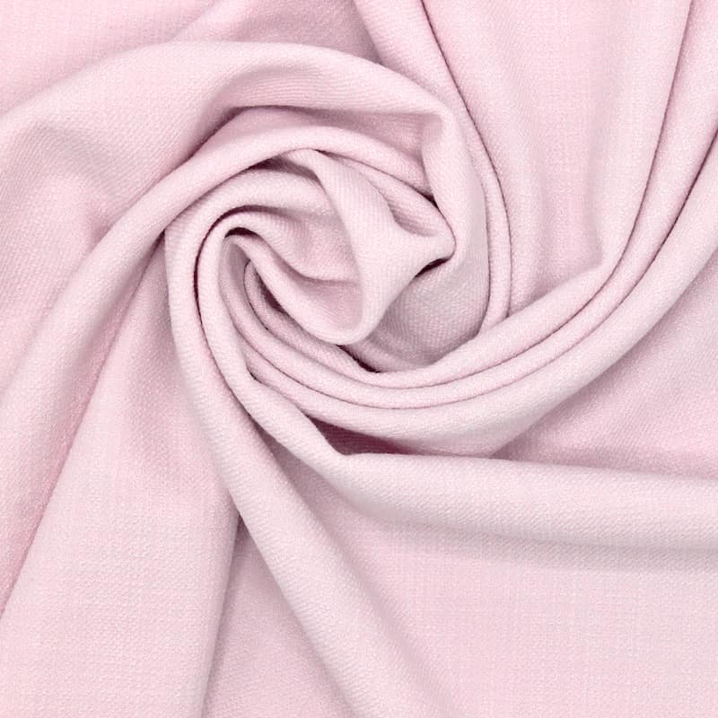 Extensible fabric with flamed effect - pink 
