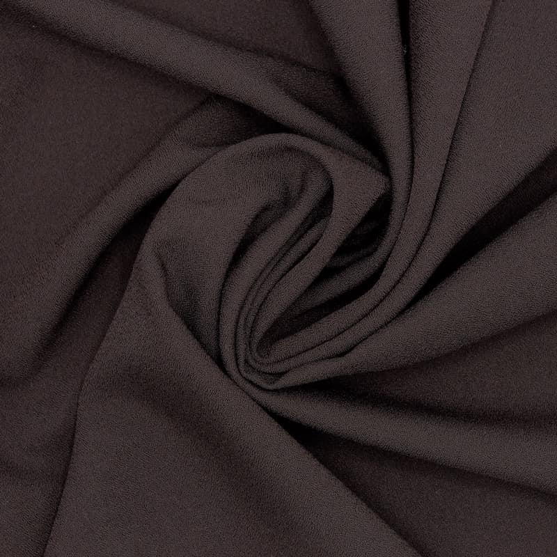 Crêpe fabric - brown